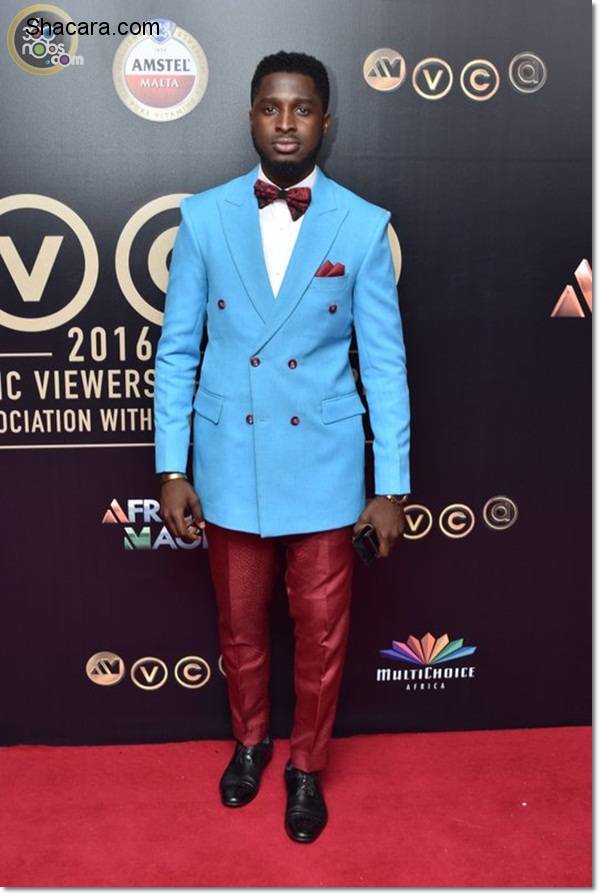 Men Of Style! Falz, Denola Grey & More Try Their Hands On Bold Colors At #AMVCA2016