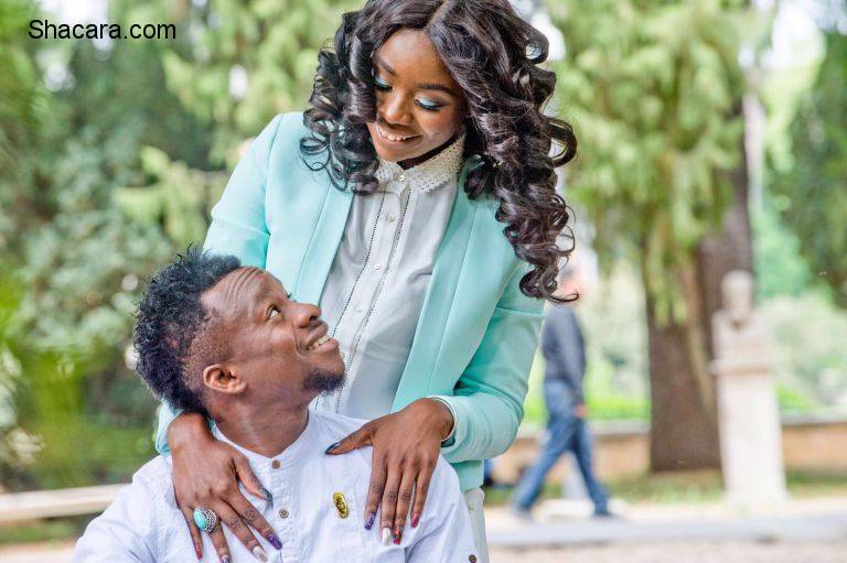 Pre-Wedding Photos: Super Eagles Star And S.S. Lazio Midfield Player Onazi Ogenyi Is Getting Married