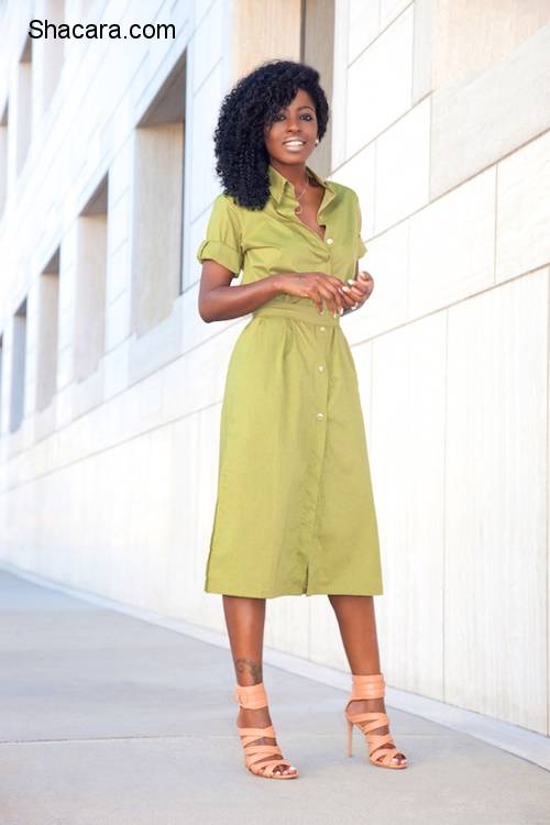 Rock To Work: Cool Shirt Dresses For The Office