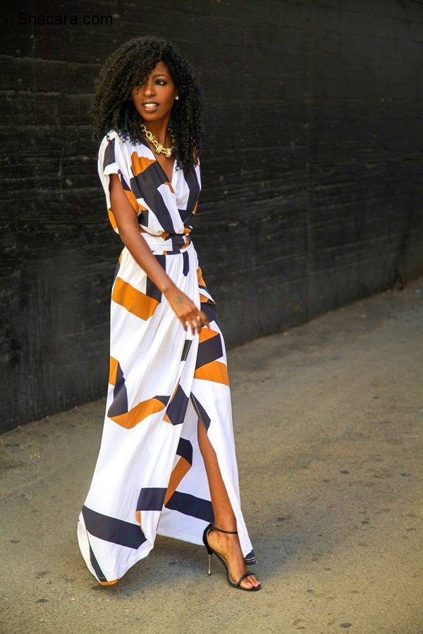 Folake Huntoon Will Make You Fall In Love Over Again With The Wrap Dress