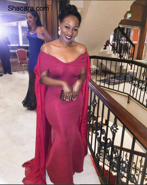 Yemi Alade, Bonang Matheba & Other Hot Ugandan Women Set Fire To Uganda Entertainment Awards Red Carpet