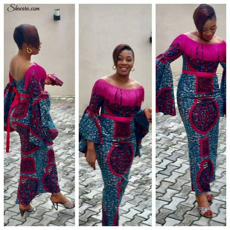 CHECK OUT THESE EYE POPPING ANKARA STYLES WE SAW OVER THE WEEKEND
