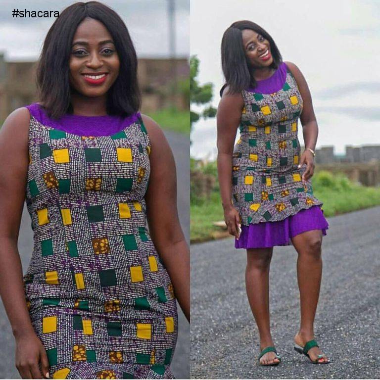 GET WOW WITH THESE LATEST ANKARA STYLES FOR THE PLUS SIZE FASHIONISTA