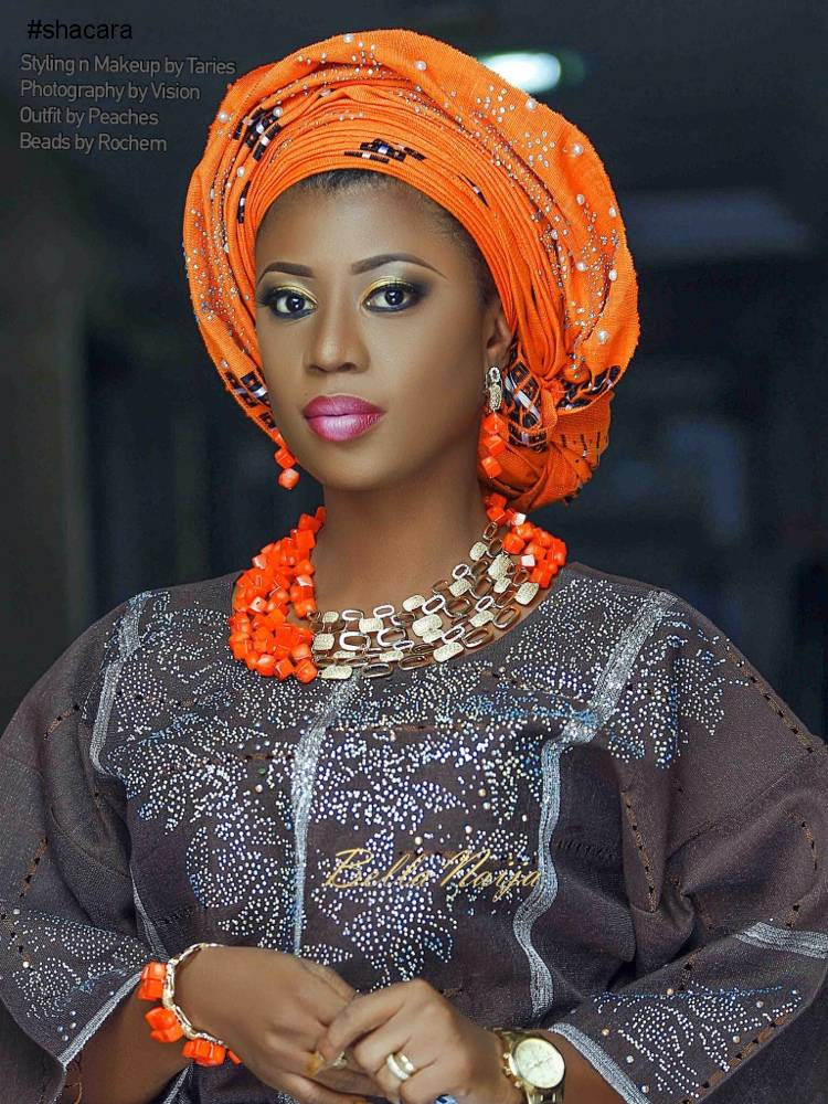 Hot Shots: Big Brother Africa Star Selly Galley Looking Extra Beautiful In Nigerian Attire In New Pics