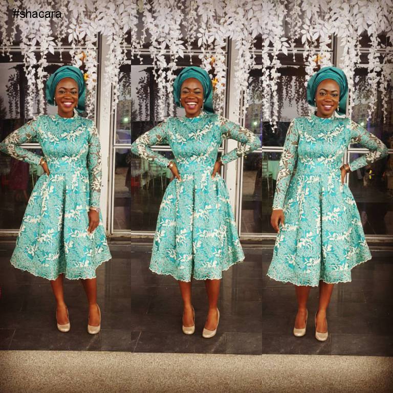 THE ONLY TO TURN UP THIS WEEKEND IS IN FABULOUS ASO EBI STYLES