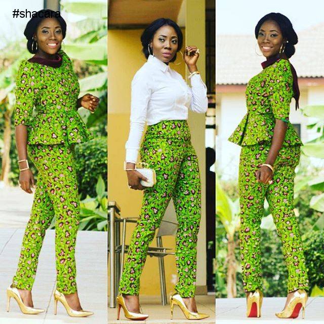 ONE SET ANKARA STYLE AND THE MULTIPLE WAYS YOU CAN WEAR IT