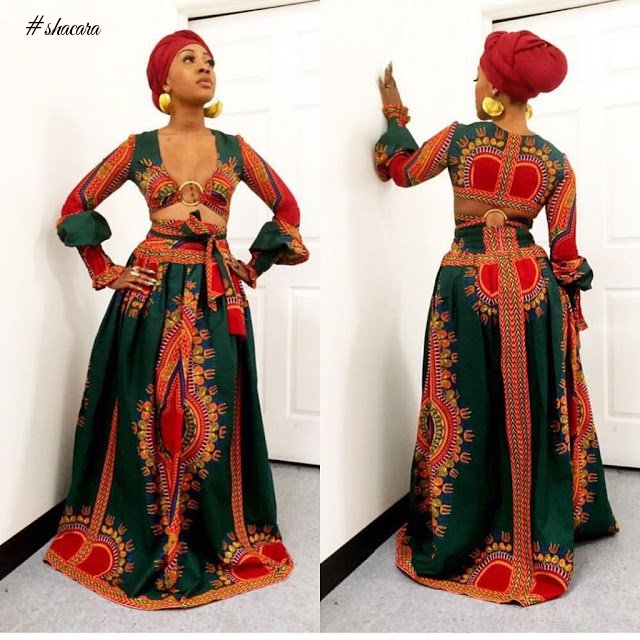 ANKARA STYLES FOR LADIES THAT LOVE SHOWING OFF SKIN