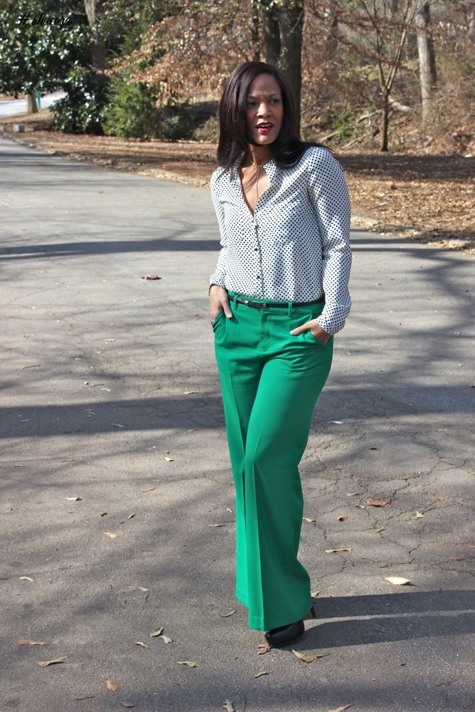 INDEPENDENCE INSPIRED GREEN OUTFITS FOR WORK
