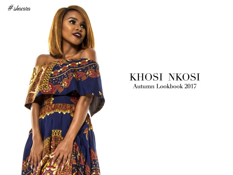 The Most Beautiful Fashion Collection this Month!! Khosi Nkosi’s Autumn Lookbook for 2017 is Breathtaking
