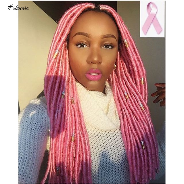 Funky Coloured Faux Locs Styles For Those Who Like To Play Around With Colours