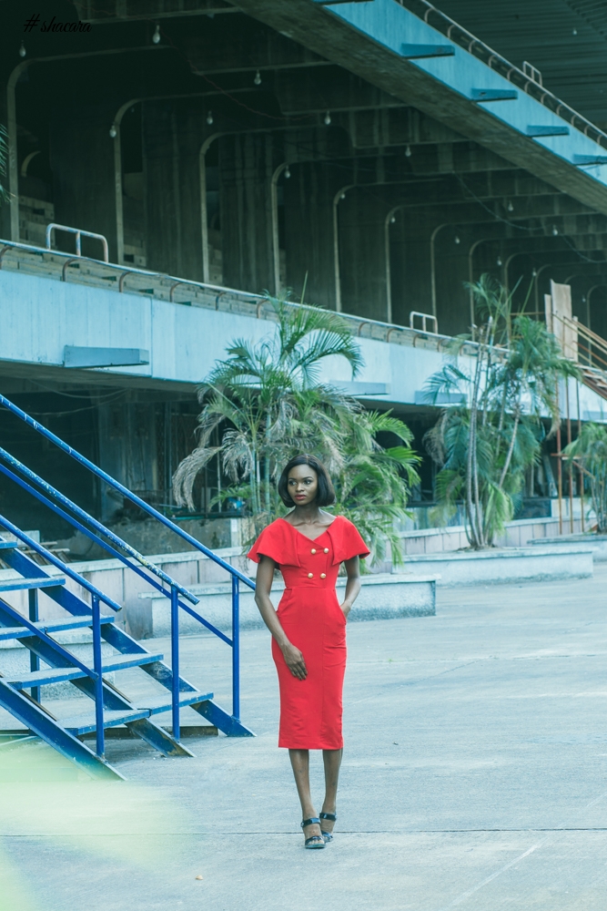 Inspired by Lagos! See Lady Biba’s ‘Lady in the City’ Fashion Editorial