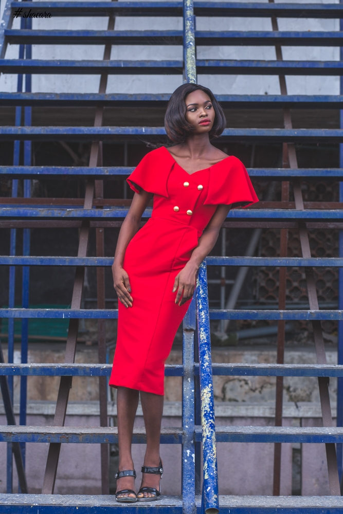 Inspired by Lagos! See Lady Biba’s ‘Lady in the City’ Fashion Editorial