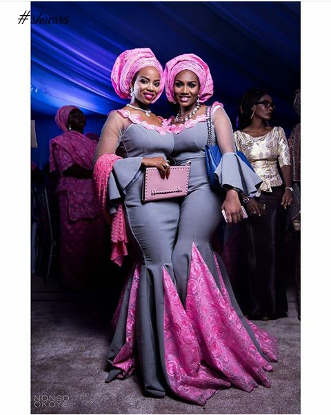 Check Out How Nigerians Are Slaying In Their Asoebi Fashion