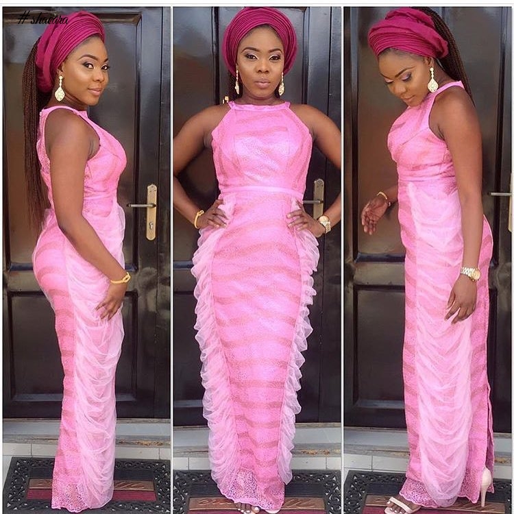 CHARMING AND SEXY ASO EBI STYLES FOR THE FASHIONABLE LADIES