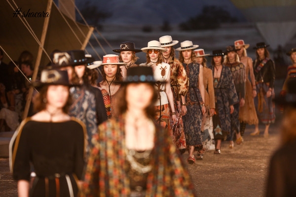 Dior in the Desert! Photos from Christian Dior Cruise 2018 Runway Show
