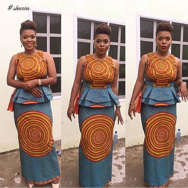 CHECK OUT THESE LIT ANKARA STYLES FOR YOU