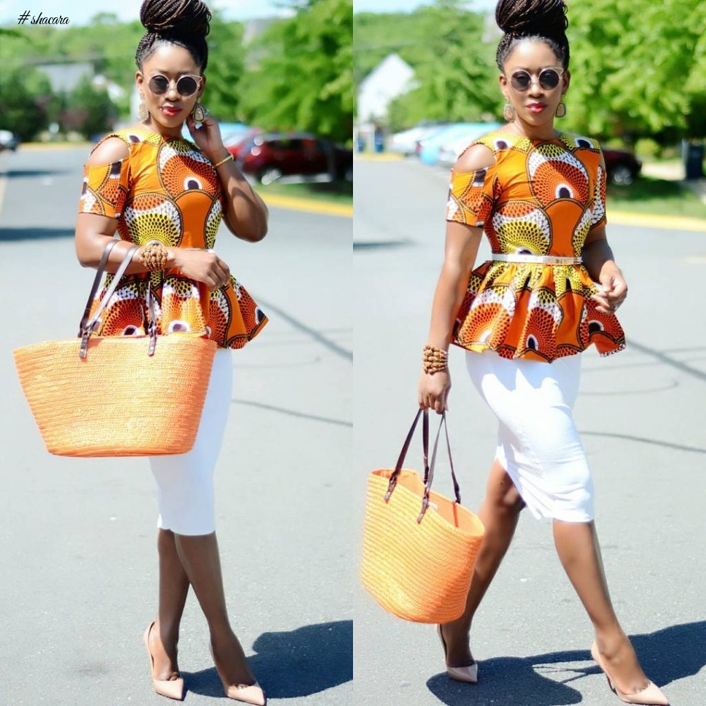 ANKARA STYLES THAT ARE SO SIMPLE YOU MIGHT HAVE OVERLOOKED THEIR GLAM POTENTIAL