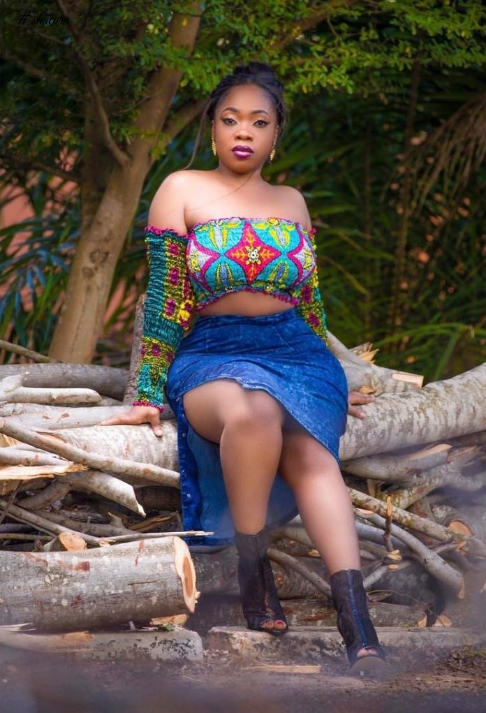 11 Times The Bootylicious Moesha Boduong Served Us Beautiful African Print
