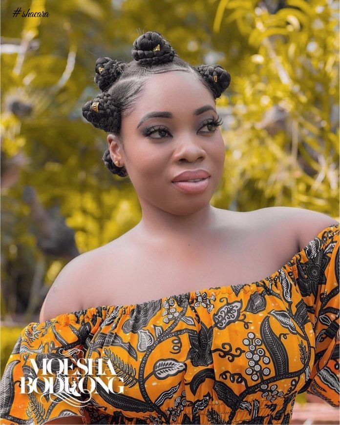 11 Times The Bootylicious Moesha Boduong Served Us Beautiful African Print
