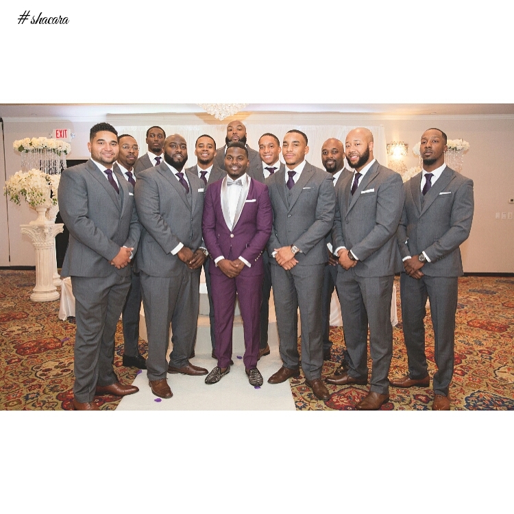 Grooms and Groomsmen Attire: Wedding Suits