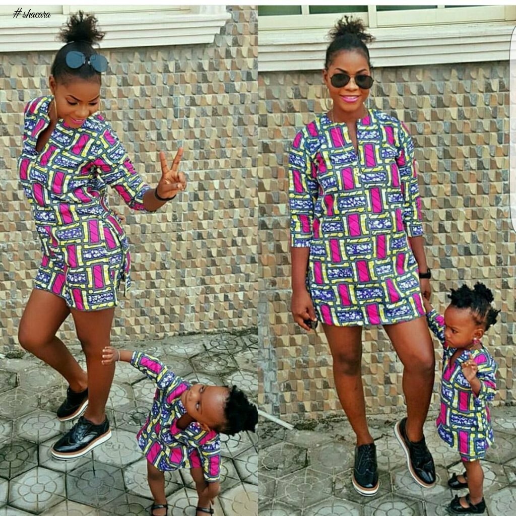PARENT AND CHILD ANKARA OUTFITS THAT ARE SURE TO WOW YOU