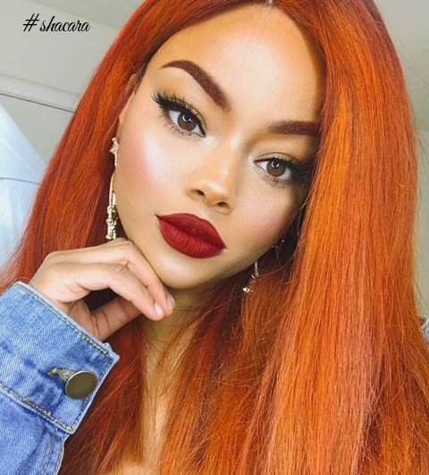 Beauty Enthusiast Brittaine Evans Rocking Different Colours Of Hair Is Prove That Black Women Can Look Amazing With Coloured Hair