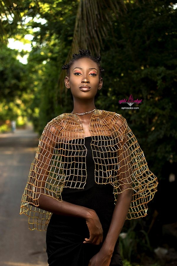Amazing Necklace Collection Inspired By Ghanaian Queens Feat. Top Model Kukua