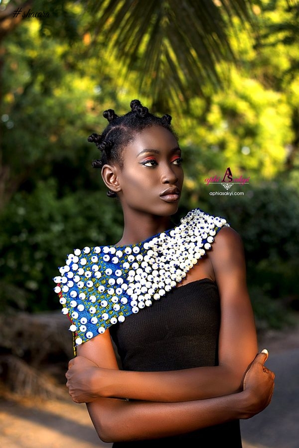 Amazing Necklace Collection Inspired By Ghanaian Queens Feat. Top Model Kukua