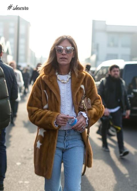 All Fur Streetstyles From Fashion Week Fall 2017