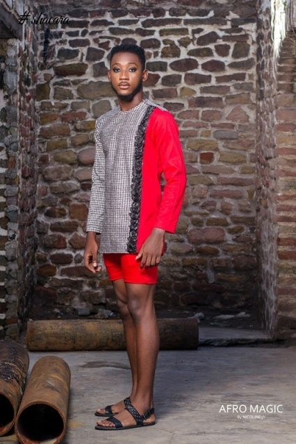 Nicoline Presents The Look Book For The AfroMagic Menswear Collection