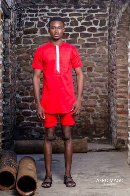 Nicoline Presents The Look Book For The AfroMagic Menswear Collection