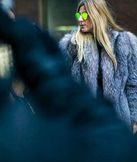 Fur Street Styles From New York Fashion Week 2017