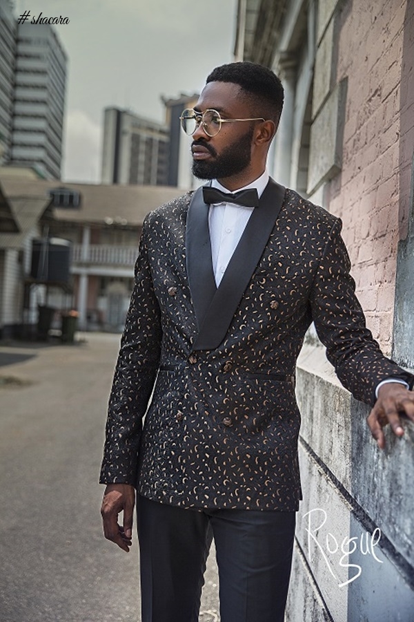 Menswear Brand Rogue Presents An Editorial Featuring Ric Hassani In “Rogue Man Identity”