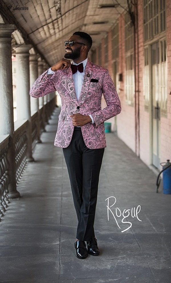 Menswear Brand Rogue Presents An Editorial Featuring Ric Hassani In “Rogue Man Identity”