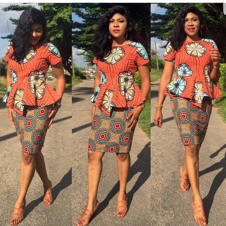 CHECK OUT THESE SIMPLE YET AMAZING ANKARA STYLES