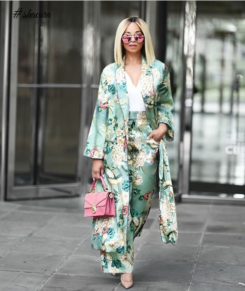 See How Bonang, Empress Jamila, Pat Smith And Others Are Rocking The Zara Pyjamas Trend