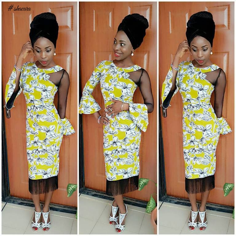 STUNNING AND STYLISH ANKARA AND LACE MIX OUTFITS FOR THE WEEKEND