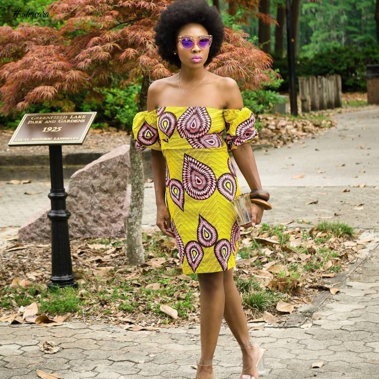 ANKARA SHORT DRESSES PERFECT FOR BOTH CORPORATE AND CASUAL STYLING