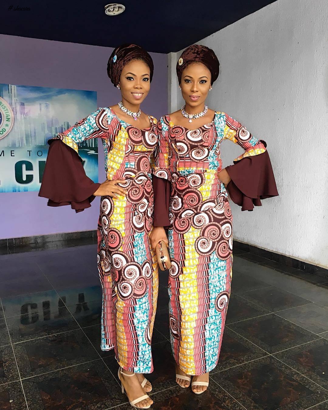 ASO EBI LOOKS THAT SHOWS THAT BELL SLEEVES IS THE NEW FLARE