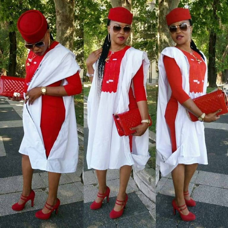 SEXY AND STYLISH! AGBADA GANG STYLES FOR THE LADIES