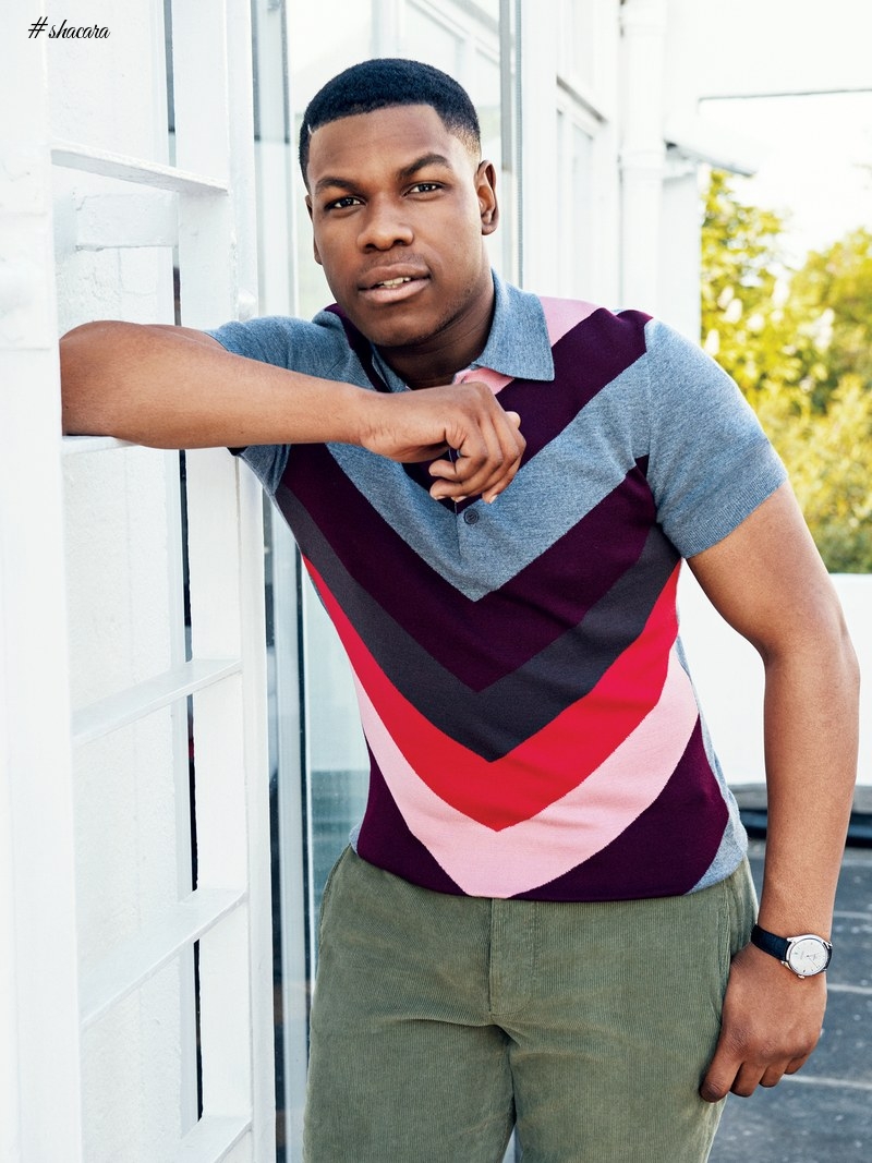 Hollywood’s Next Wave! John Boyega Is Dapper On The Cover Of GQ Magazine