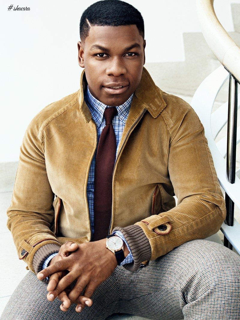Hollywood’s Next Wave! John Boyega Is Dapper On The Cover Of GQ Magazine