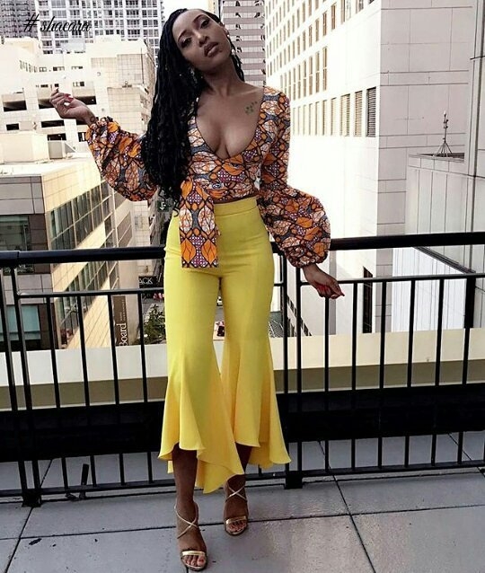 CHECK OUT THESE CHIC AND PRETTY ANKARA STYLES