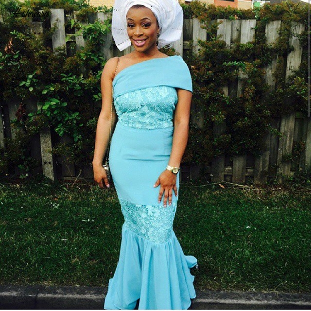 TRY A MONO-STRAP DRESS FOR YOUR NEXT ASO EBI SHOW STOPPER STYLE