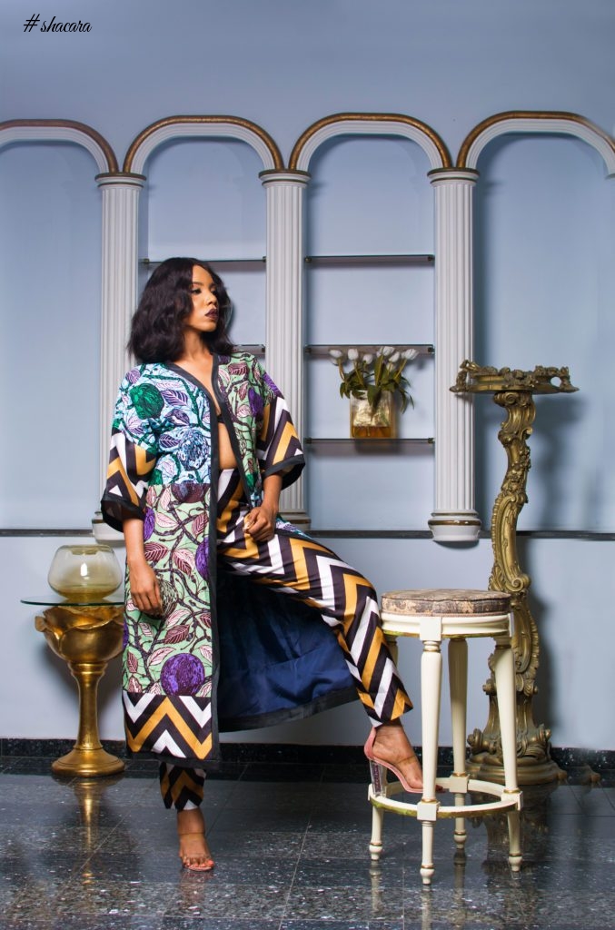 MIXING PRINT COULDN’T LOOK ANY SEXIER! CHECK OUT FUNKE ADEPOJU’S CAPSULE COLLECTION
