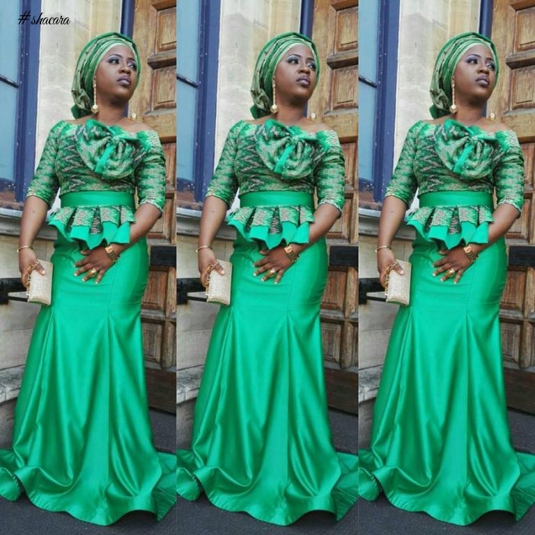 TURN UP YOUR STYLE THIS WEEKEND IN LITTY ASO EBI STYLES.