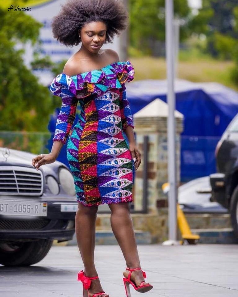SHORT ANKARA DRESS FOR THE SLAY QUEENS ARE ROCKING LATELY