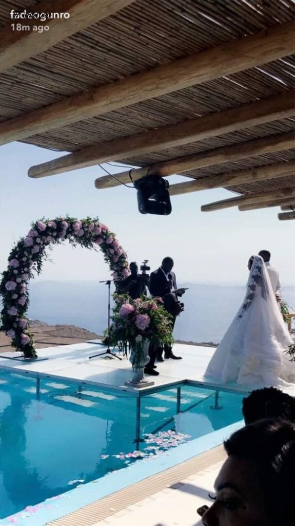 STEPHANIE COKER ADERINOKUN GETS MARRIED IN GREECE