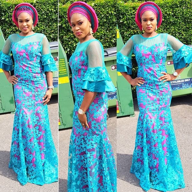 CHECK OUT THESE BEAUTIFUL ASO EBI STYLES FOR A SLAYING OWAMBE WEEKEND.