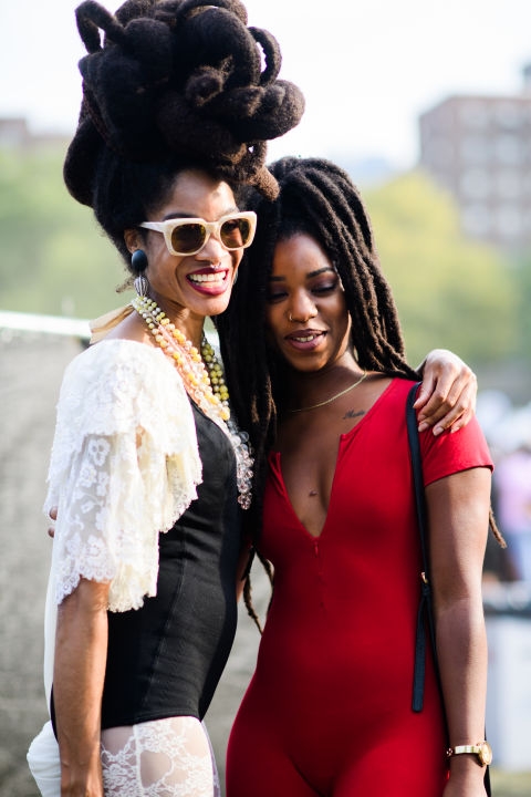 All The Best Street Style Funkiness From Afropunk 2017